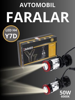 Y7D Y7 LED H4: линейный светодиод для автомобильных фар