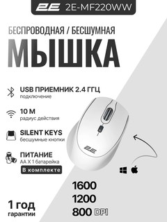 Беспроводная мышь 2E MF220