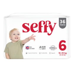 Подгузники-трусики Seffy 6 16-25 кг 36 шт