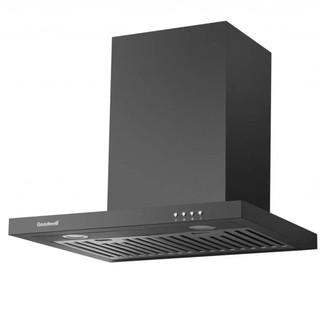 Вытяжка Goodwell GWH-T4360BL Black Скоростей 3 Производительность 700 W Мощность мотора 190 Вт Анти возвратный клапан