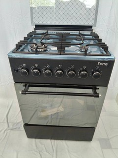 Газовая плита Ferre ВТ60F-40SPGR (FFD-2) LN , черный