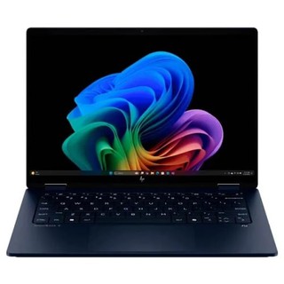 Ноутбук HP OmniBook X Flip 14-fm0023dx / 14" WUXGA (1920x1200) IPS 400nits TS 62.5% sRGB / Intel Core Ultra 7-256V / LPDDR5 16GB / 1 TB PCIe Gen4 NVMe / Intel Arc 140V GPU 8GB