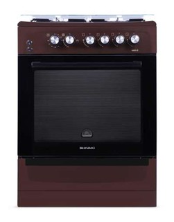 Газовая плита Shivaki 6402-G, коричневый