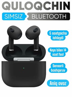 Наушники AirPods 3 Premium, беспроводные, с Hi-Fi стереозвуком и сенсорным управлением