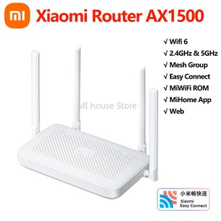 Роутер Xiaomi Router AX1500 RD12 WiFi 6