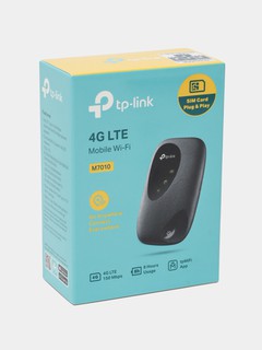 TP-LINK M7010 WiFi N300 mobil router, 4G LTE bilan ishlaydi