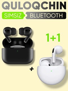 Беспроводные наушники Pods Pro, Pods 3, Pro 6 сенсорное управление 1+1