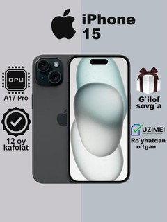 Smartfon Apple iPhone 15 128GB