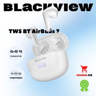 Наушники Blackview TWS BT AirBuds 7, white