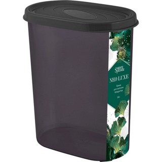 Банка для сыпучих продуктов Sugar&Spice Neo Luxe, с крышкой, 1,6л, 155х90х188 дымчатый кварц