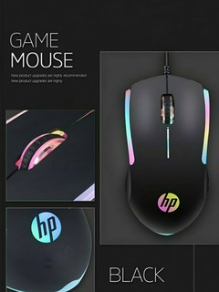 HP M160 RGB Gaming Mouse – Эргономичный дизайн, яркая RGB-подсветка и сенсор 1000 DPI для быстрой игровой сессии!
