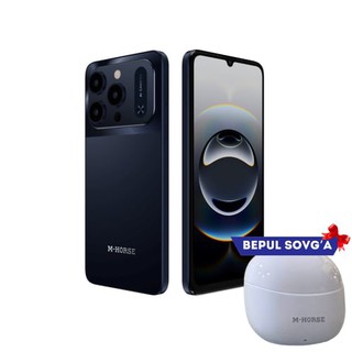 Смартфон M-Horse M17 Pro Max 4G 8/128GB, Titanium Gray + В подарок Беспроводные наушники