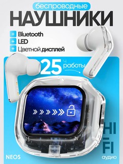 Беспроводные Bluetooth наушники AIR MAX 31, для iPhone и Android, c сенсорным экраном