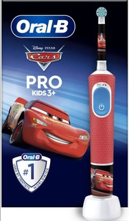 Электрическая зубная щетка Oral-B "Vitality Pro Kids", для детей, мягкая щетина, встроенный таймер