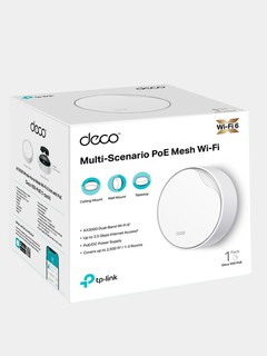 TP-Link Deco X50-PoE 3-2-1 pack Mesh-система AX3000 с поддержкой PoE