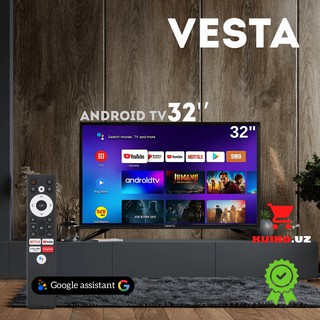 Телевизор Vesta V32NHCH001, черный