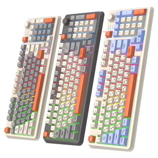 Игровая клавиатура K82, механическая, RGB-подсветкой, черная