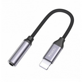 Yesido YAU37 Аудиоадаптер для iPhone Lightning на AUX 3,5 мм