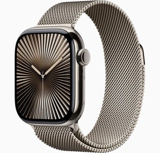 Смарт-часы Apple Watch Series 10, Natural Titanium (с Milanese Loop)