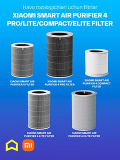 Фильтр для очистителя воздуха Xiaomi Mi Smart Air Purifier 4, Pro, Lite, Compact, Elite
