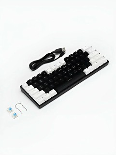 Игровая механическая клавиатура T60, интерфейс USB, подсветка Белый