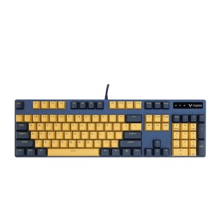 Клавиатура Rapoo V500 Pro Yellow Blue USB