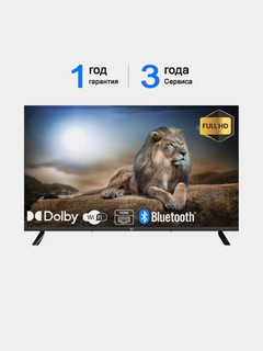 Телевизор Android 14/Сoolita Smart TV, 32, 40, 43, 55, HD, Full HD