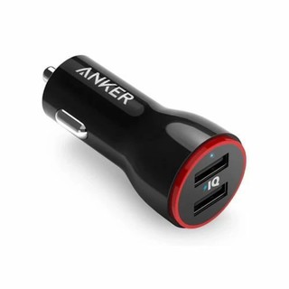Автомобильное зарядное устройство Anker PowerDrive 2 24W 2-Port черный