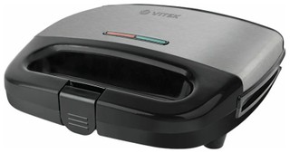Сэндвичница Vitek VT-7147, черный/серебристый