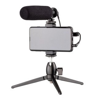 Микрофон Maono by 2Е MM011 Vlog KIT для мобильных устройств + трипод, 3.5mm