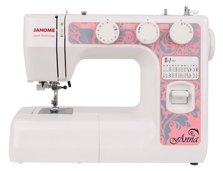 Швейная машина Janome ANNA , бело-розовый