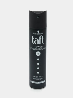 Taft Power Невидимая фиксация лак для волос, мегафиксация 5, 225 мл