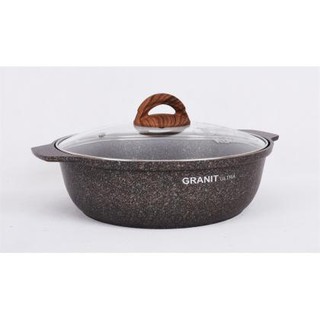 Кастрюля-жаровня Kukmara 3 л линия Granit Ultra (Original, Blue)