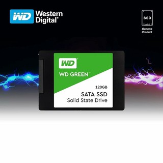 Твердотельный накопитель WD Green SSD, Sata 2.5", объём 120 GB