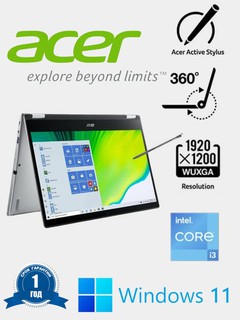 Ноутбук Acer Spin14, 360 экран, i3-N305 8/512 SSD/14.0 FullHD IPS