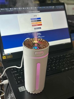 Компактный увлажнитель воздуха с RGB-подсветкой и Type-C — для дома и автомобиля