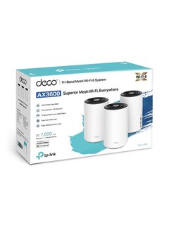 TP-Link Deco X68 Wi-Fi6 Mesh роутер комплект из 1,2 или 3устройств для расширенный покрыти
