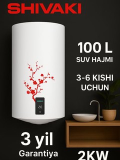 Suv isitgichi SHIVAKI SHD WH 1.5-2 50/80/100 L, oq