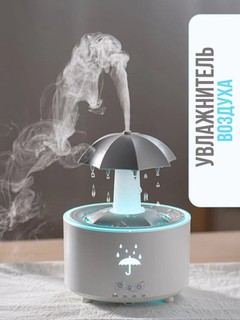Aromadiffuzor & havo namlagich – tungi chiroq bilan, sokin ishlash, 12 Vt, 8 soat taymer