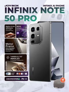 Смартфон Infinix Note 50 Pro, 12+12/256Гб, AMOLED 144Гц, 5200mAч 90W, беспроводная зарядка