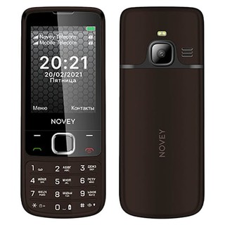 Телефон Novey N670, шоколадный