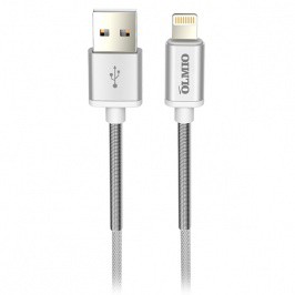 Кабель Olmio HD USB 2.0 Lightning, White