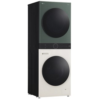 Стиральная машина LG W4W8LVKK2HM WashTower 10 кг, зеленый