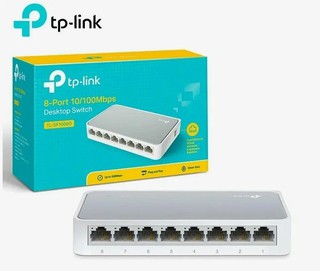 Сетевой концентратор хаб Tp-Link SF1008D 8 port 10/100 MB