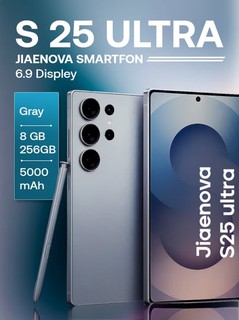 Jiaenova S25 Ultra — телефон 8ГБ/256ГБ, Titanium Black