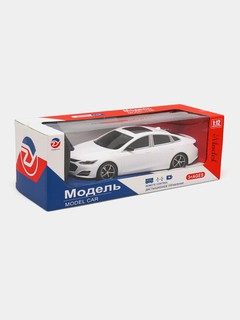 Машинка Chevrolet Malibu, инерционная, звук, на радиоуправлении, 1:22