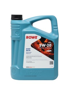 Моторное масло Rowe Hightec Synt RS D1 5W-20, 4 л