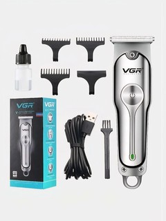 Машинка для стрижки VGR-071 триммер профессиональный аккумуляторный
