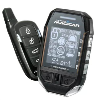 Сигнализация Dominant Magicar D908S, с автозапуском двигателя, дистанционная связь, черная