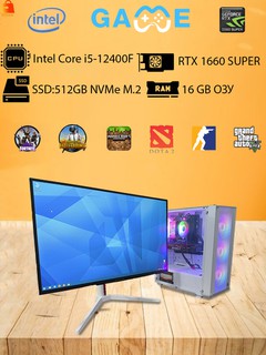 Игровой системный блок AVT + Ziffler 27" 180hz Intel Core i5-12400F /16ГБ DDR4 / RTX 1660S